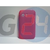 Galaxy y rácsos hátlapvédő pink Galaxy Y S5360  E000524