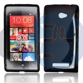Htc windows phone 8x fekete hullámos szilikontok Windows Phone 8X  E003611