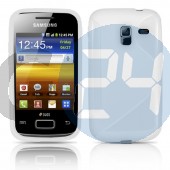 I8160 ace2 fehér hullámos szilikontok Galaxy Ace2  E000700