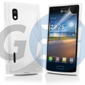 Lg  l5 e610 fehér hullámos szilikontok LG L5  E002731