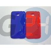 Lg d320 l70/l65 kék hullámos szilikontok D320 L70/L65  E006302