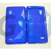 Lg l9 kék hullámos szilikontok LG L9  E004548