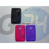 Lg l3 ii lila hullámos szilikontok LG L3 II  E003519