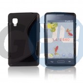 Lg l4 ii fekete hullámos szilikontok L4 II  E004273