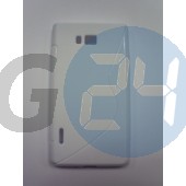 Lg l7 fehér hullámos szilikontok LG L7  E003232