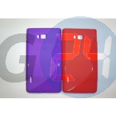 Lg l7 lila hullámos szilikontok LG L7  E003887