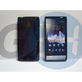 Lt22i xperia p fekete hullámos szilikontok Xperia P  E002393