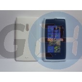 Lumia 800 fehér hullámos szilikontok Lumia 800  E001195