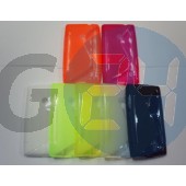 Lumia 520/525 átlátszó hullámos szilikontok  E004708