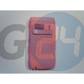 N8 rácsos hátlapvédő pink N8  E001588