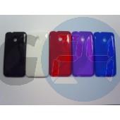 Htc one mini fehér hullámos szilikontok One mini  E004153