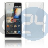 Huawei p6 átlátszó hullámos szilikontok P6  E003882