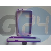 I9100 fehér-lila bumper Galaxy S2  E000735