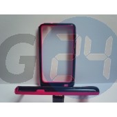I9100 fekete-pink bumper Galaxy S2  E000734