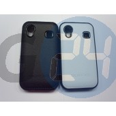 S5830 galaxy ace bőrös hátlapvédő szilikon széllel fehér Galaxy Ace  E003581