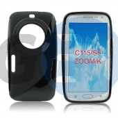 C115 k-zoom fekete hullámos szilikontok K-zoom  E006392