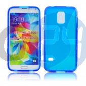 G800 galaxy s5 mini kék hullámos szilikontok Galaxy S5 mini  E006257