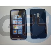 S7530 omnia m fekete hullámos szilikontok Omnia M  E001752