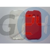 S7710 galaxy xcover 2 átlátszó hullámos szilikontok Xcover2 S7710  E003702