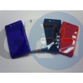 L36i xperia z kék hullámos szilikontok Xperia Z  E003239