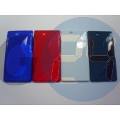 C6802 xperia z ultra fekete hullámos szilikontok Xperia Z ultra  E004042