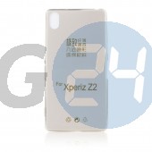 D6503 xperia z2 extraslim szilikontok víztiszta szürke Z2  E005981