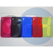 D6503 xperia z2 citromsárga hullámos szilikontok Z2  E005629